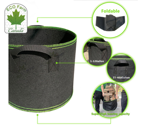 ECO Farm Fabric Pots Smart Grow Bags