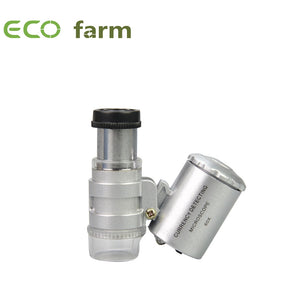 ECO Farm 60X Mini LED Pocket Microscope For Your Plants
