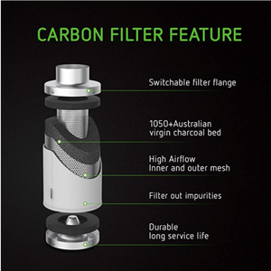 VIVOSUN 4 Inch Air Carbon Filter Odor Control