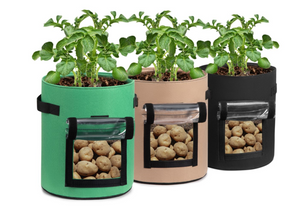 ECO Farm Non-woven Garden Planter Pot Fabric Bags With Handles Eco-friendly Garden Grow Bag