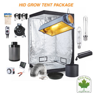 ECO Farm 2.7*2.7FT(32*32*64 Inch)/(80*80*160CM) DIY Grow Package Indoor Grow Tent Complete Kit