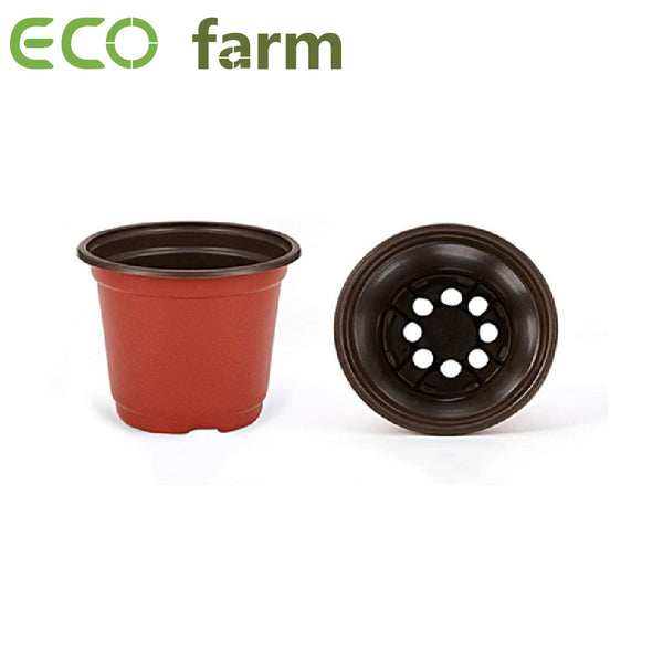 ECO Farm Flower Plastic Grow Box Fall Resistant Tray Nursery Transplant Flower Pots