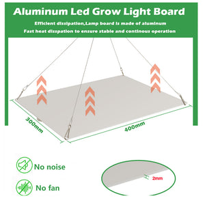 ECO Farm 85W/120W Full Spectrum Dimmable Quantum Board With Samsung LM281B LED Grow Light Veg And Blooming Switch