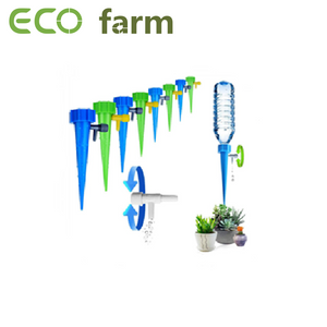 ECO Farm Garden DIY Automatic Drip Spikes Watering Plants Houseplant Dripper Self Irrigation (12 Packs)