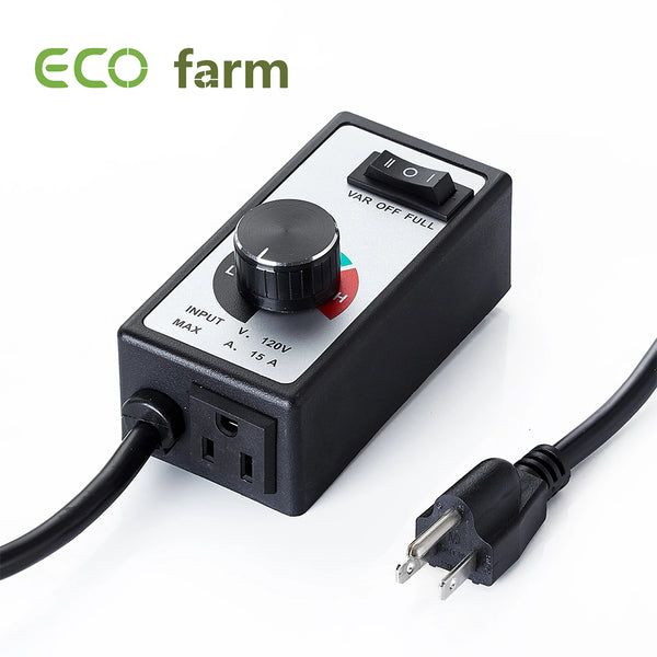 ECO Farm 3 Mode Variable Fan Speed Controllers For Duct Inline Fan