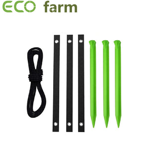 ECO Farm Plant Grow Fixed Stick Support Anchor Kit