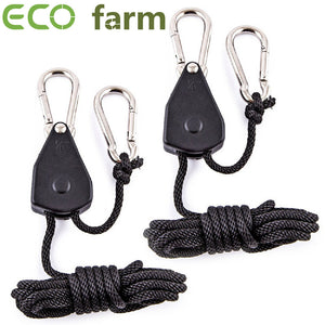 ECO Farm 1/8'' Grow Light Rope Hydroponics Adjustable Rope Hanger