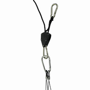 ECO Farm 1/8'' Grow Light Rope Hydroponics Adjustable Rope Hanger