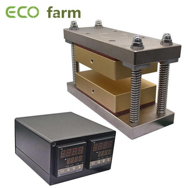 ECO Farm Rosin Press Plates Heat Press Kit 4"x6" With Temperature Controller