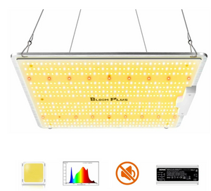 Bloom Plus 300W LED Grow Light Sunlike Full Spectrum For Indoor Plants VEG Flower Lamp