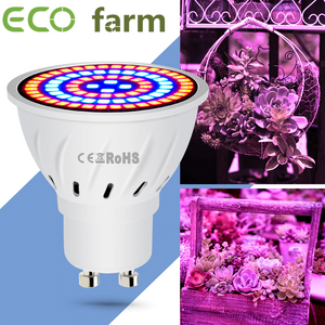 ECO Farm 5W Led B22 Hydroponic Growth Light E27 Led Grow Bulb MR16 Full Spectrum 220V UV Lamp Plant E14 Flower Seedling Fitolamp GU10