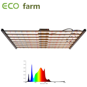 ECO Farm 480W/640W/800W/1000W Dimmable LED Grow Light With Samsung 301 Chips+UV+ IR