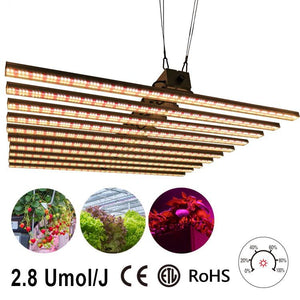 ECO Farm 400W/600W/800W/1000W/1200W With Samsung 561C Chips Dimmable LED Grow Light Bar Smart Control