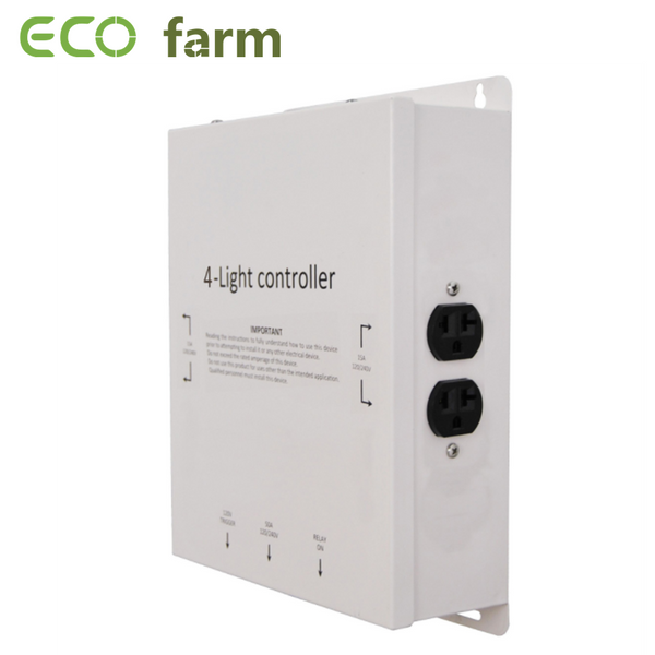ECO Farm 4/8 Light 120V/240V Lighting Relay Controller With Trigger Cord
