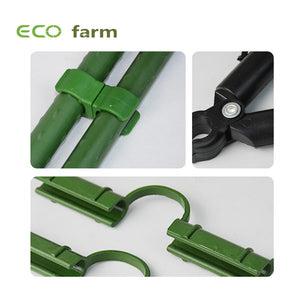 ECO Farm  10 Cross clip Connectors Connecting Rod Film Buckle (8mm)