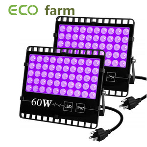ECO Farm 2 Pack 60W UV Supplemental LED Grow Light