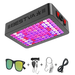 BESTVA 1000W LED Grow Light Full Spectrum Dual-Chip Growing Lamp for Hydroponic