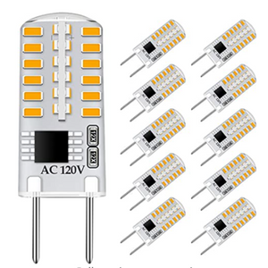 G8 LED Bulb Dimmable 3W AC 120V Warm White 3000K