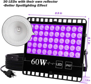ECO Farm 2 Pack 60W UV Supplemental LED Grow Light