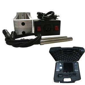 ECO Farm Rosin Heat Press Kits 3x5 Inch Convex Or Concave Shape Plates With Dual Heater Rod