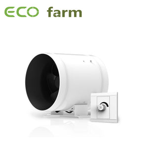 ECO Farm Indoor Round 70W/8 Inch Low Noise Exhaust Fan