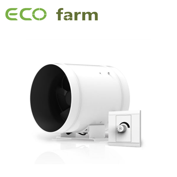 ECO Farm Indoor Round 70W/8 Inch Low Noise Exhaust Fan