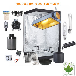 ECO Farm 3*3FT(36*36*80 Inch/ 90*90*200 CM)DIY Complete Grow Tent Package