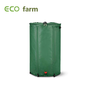 ECO Farm Collapsible Runoff Portable Rain Barrel Water Storage Tank