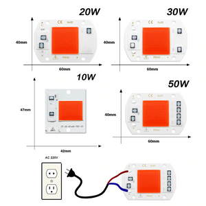 ECO Farm LED Grow Light Full Spectrum COB LED Chip AC No need driver Phyto Lamp For Indoor Plant Light Seedling Grow Lamp