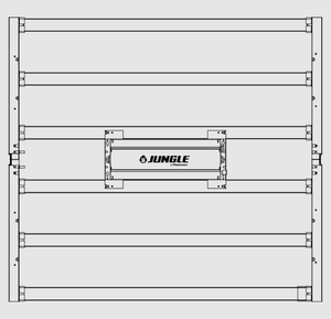 Jungle LED G6 630W Full Spectrum LED Grow System for Indoor Plants Hydroponic Greenhouse Commercial Light Strips