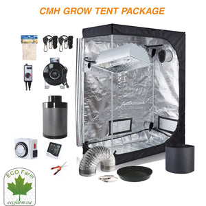 Eco Farm 4*2FT(48*24*80 Inch/ 120*60*200 CM) DIY Grow Package Indoor Grow Tent Complete Kit