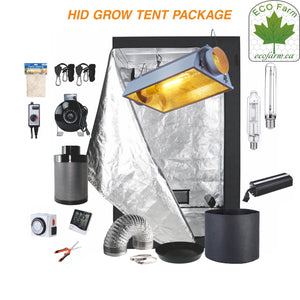 Eco Farm 5*5 FT(60*60*80 Inch/ 150*150*200 CM) DIY Grow Package Indoor Grow Tent Complete Kit