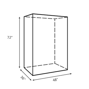 Eco Farm 4*3FT(48*36*72 Inch/ 120*90*180 CM) DIY Grow Package Indoor Grow Tent System