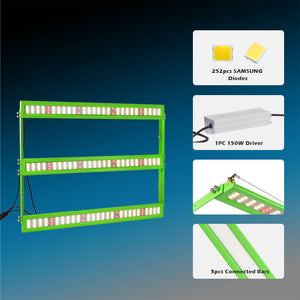 ECO Farm 50W/100W/150W/200W LED Grow Light With Samsung 281B Chips +UV IR