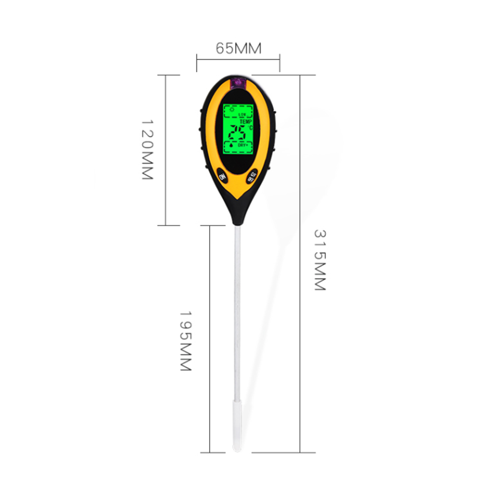 4 in 1 digital soil deals meter