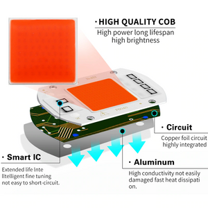 ECO Farm LED Grow Light Full Spectrum COB LED Chip AC No need driver Phyto Lamp For Indoor Plant Light Seedling Grow Lamp