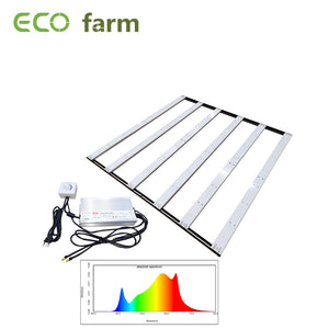 ECO Farm 600W Assemble LED Lights With Samsung 301H Chips MeanWell HLG-600H-48B Driver Dimmable Full Spectrum Light Strips