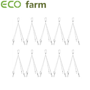ECO Farm Plant Grow Light Rope Hanger for Indoor Outdoor Plants (10 Pack)