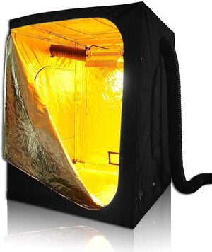 Eco Farm 5*5FT (60*60 Inch/ 150*150 CM) Tent Indoor Mylar Hydroponics Planting Growing Room