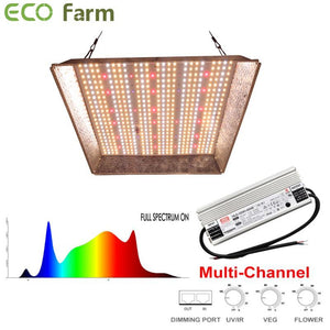 ECO Farm 100W/240W/330W Quantum Board With Samsung 301B/Samsung 281B Chips Multi-Channel Dimming LED Grow Light