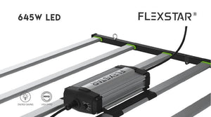 Flexstar Foldable 645W Dimmable Full Spectrum LED Grow Light