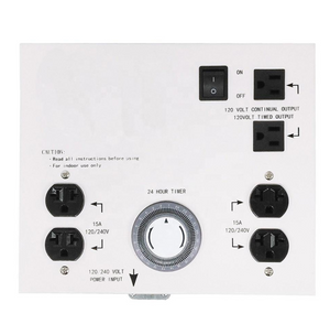 ECO Farm 4/8 Light 120V/240V Lighting Relay Controller With Trigger Cord