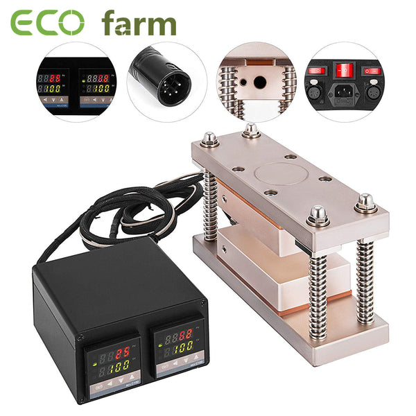 ECO Farm Rosin Press Plate Kit 3*5/3*7 Inch Rosin Heat Press Dual Heater Kit