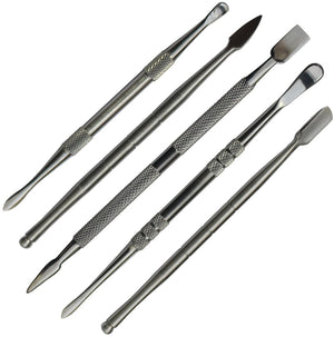 ECO Farm Wax Carving Tools Stainless Steel Tool 5 Pieces Carvers Kit