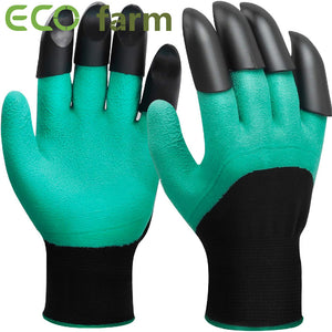 ECO Farm  Waterproof  Genie Claw Garden Glove for Digging Planting