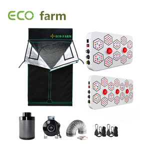 Eco Farm A Series 4*4FT (48*48 Inch/ 120*120 CM) Indoor Grow Tent Complete Kit For 4 Plants Easy To Set