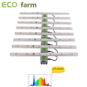 ECO Farm 640W/800W/1000W Separately UV+IR Control Light With Samsung 281B+ Pro Chips Full Spectrum Light Strips