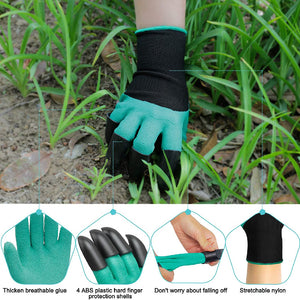 ECO Farm  Waterproof  Genie Claw Garden Glove for Digging Planting