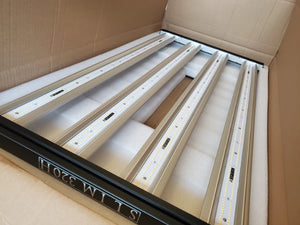 Slim 320H Dimmable LED Grow Light 320W (120 Degree) With Four Strips 3500K Color Temperature