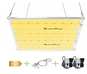 Bloom Plus 300W LED Grow Light Sunlike Full Spectrum For Indoor Plants VEG Flower Lamp